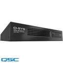4 x 60W Q-SYS Network Audio Amplifier