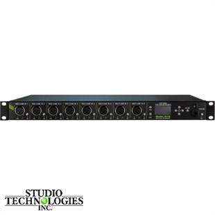 Model 5418 Mic/Line Interface - Dante, 8 Analog Inputs & Outputs, 8 Mic Pre-amps