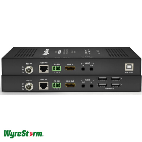 4K HDBaseT Extender with USB, up to 100m