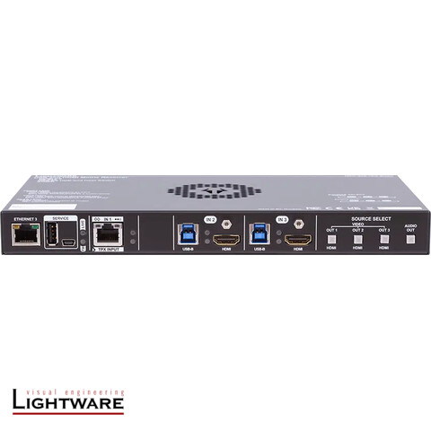 UCX-3x3-TPX-RX20 - Taurus UCX 3x3 matrix with TPX receiver, HDMI 2.0, USB 3.1, Ethernet, OCS and Serial ports