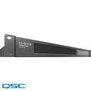 Q-SYS Core 24f Processor, 24ch local audio I/O, 8+8 Dante license, quad ethernet ports, USB AV bridging, 8+8 GPIO, 24 AEC processors, includes scripting/UCI functionality