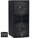 BlacklineQ 2 x 18" Passive Subwoofer