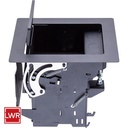 Table Box medium size enclosure for video, audio, control and AC power connections