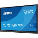 55" iiWare21E, Google EDLA Certified, Android 14 (16 summer 2026), 40-Points PureTouch IR+, 450cd/m², USB-C, WiFi-6/Bluetooth 5.0, Speakers, Black