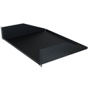 Rack Shelf 2U Black, 368mm deep