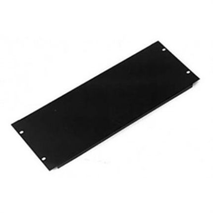 Rack Panel 5U Formed Black Flanged