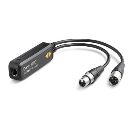 [ADP-ADP-AES3-AU-2X2] Dante AVIO AES3 Adapter