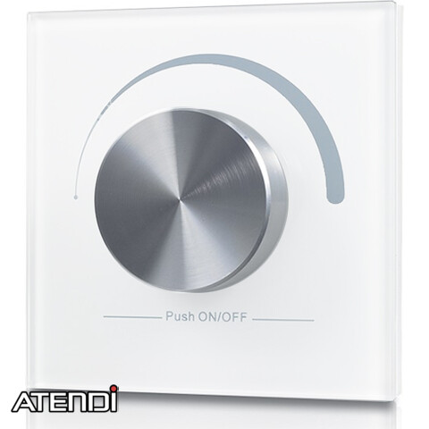 [ATP-AD-1-5-W] LED Driver/Dimmer 1ch (4x5A), Wall Mounted, White