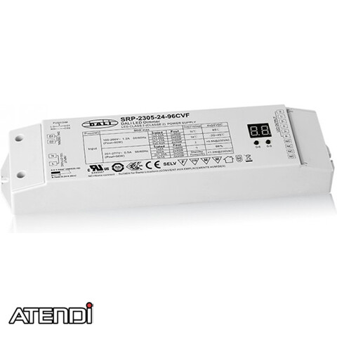 [ATP-AD-4-96W-DALI] LED Driver/Dimmer 4ch, DALI, 230V in, 24V out, 96W max