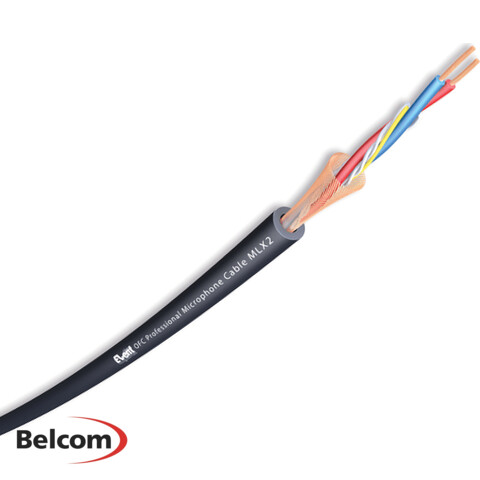 [BEC-MLX2-01] EventSeries MLX2 Professional Microphone Cable, Oxygen Free Copper, Black, pr.m.