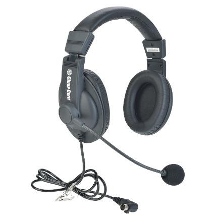 [CC-CC-30-X4] Headset - Electret Mic Dual ear XLR (F) 4 pin