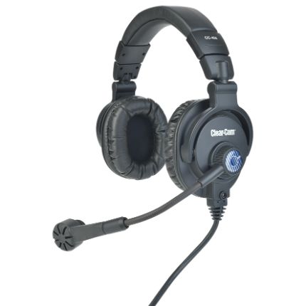 [CC-CC-400-X4] Headset - Double Ear, Medium weight, XLR (F) 4 pin
