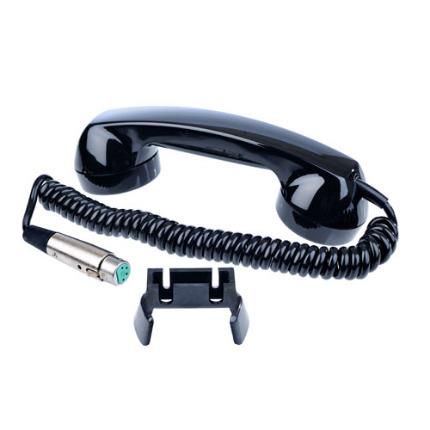 [CC-HS-6] Handset - Telephone style, XLR (F) 4 pin