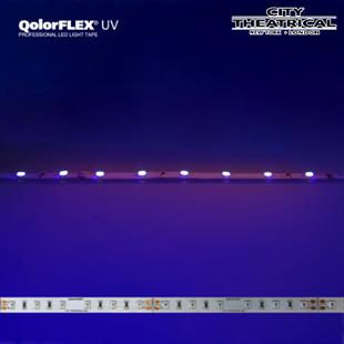 [CIT-2835-24-UV395-60-5-20-1] QolorFLEX 395nm UV LED Strip, 5m, 60Lpm