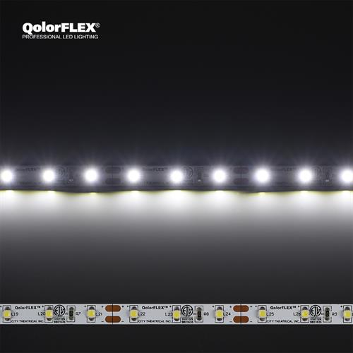 [CIT-3528-12-CW-60-5-20-1] QolorFLEX LED Tape, 12V Indoor, Cool White, 5m, 60Lpm