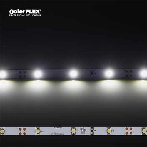 [CIT-3528-12-NW-30-5-20-1] QolorFLEX LED Tape, 12V Indoor, Natural White, 5m, 30Lpm