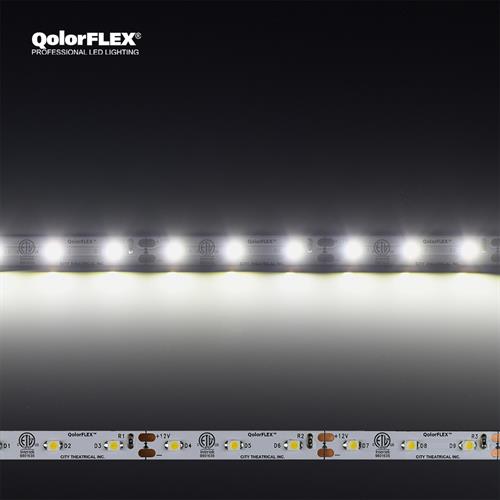 [CIT-3528-12-NW-60-5-20-1] QolorFLEX LED Tape, 12V Indoor, Natural White, 5m, 60Lpm