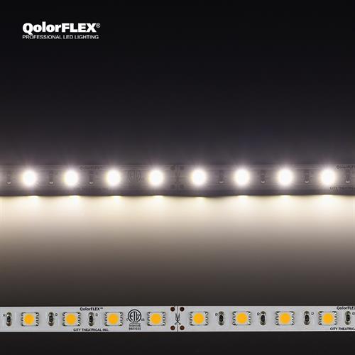 [CIT-3528-24-WW-240-5-20-1] QolorFLEX LED Tape, 24V Indoor, Warm White, 5m, 240Lpm