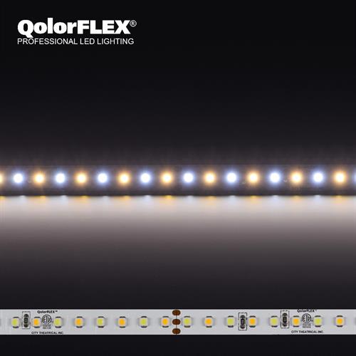 [CIT-3528-24-WWCW-120-5-20-1] QolorFLEX LED Tape, 24V Indoor, Adjustable White, 5m, 120Lpm