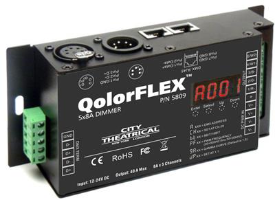 [CIT-5809] QolorFLEX 5x8A Dimmer