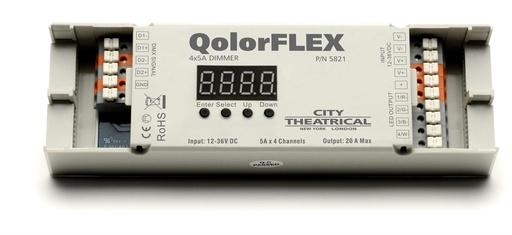 [CIT-5821] QolorFLEX 4x5A Dimmer