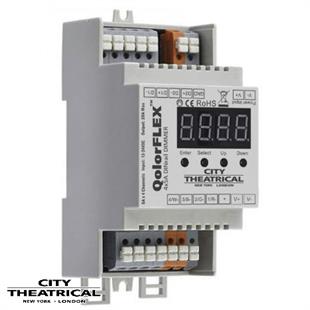 [CIT-5825] QolorFLEX 4x5A DINrail Dimmer