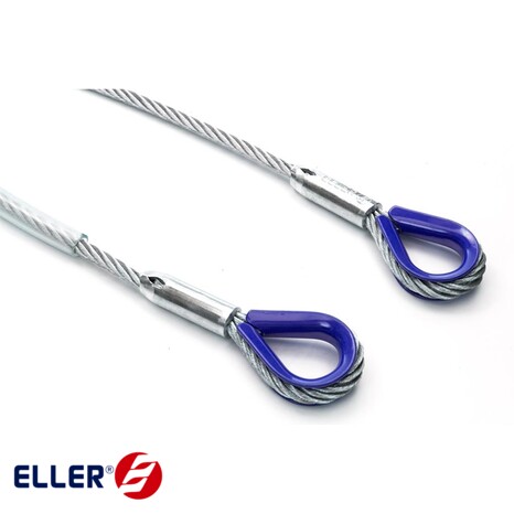 [ELL-RISE1T15P] Steel Wire with Loop Ends and PVC Cover 1T WL 1,5m