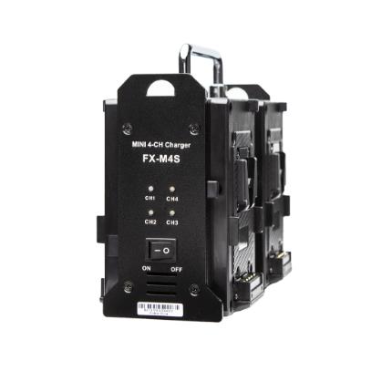 [FXL-FX-M4S] MINI 4-ch V-lock charger