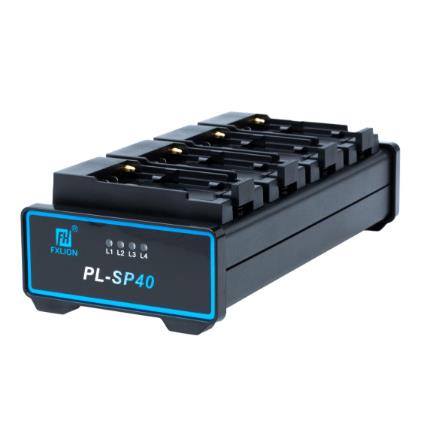 [FXL-PL-SP40] 4-ch DV Charger for Sony NP-F and Panasonic D54 series