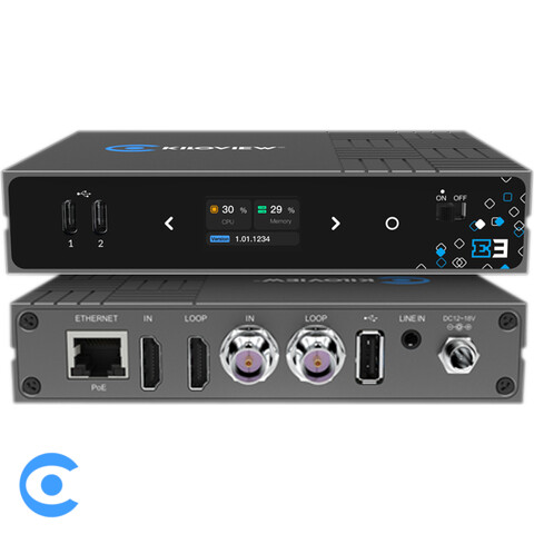[KIL-E3] Dual-Channel 4K HDMI & 3G-SDI HEVC Video Encoder