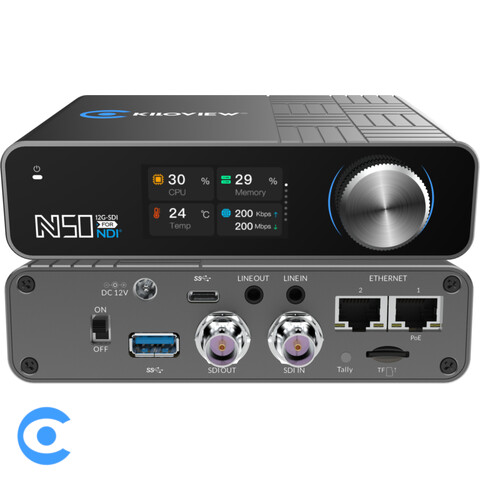 [KIL-N50] 4K 12G-SDI to NDI Encoder/Decoder