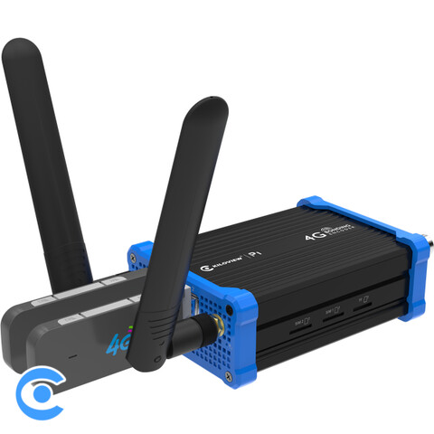 [KIL-P1] 4G-LTE Bonding Video Encoder, HD/3G-SDI, battery powered, camera mounted, 4G/WiFi/USB expansion Ethernet