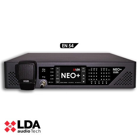 [LDA-LDANEO8060S03] Neo+ Advanced IP-Based Public Address and Voice Alarm System - EN54 Certified