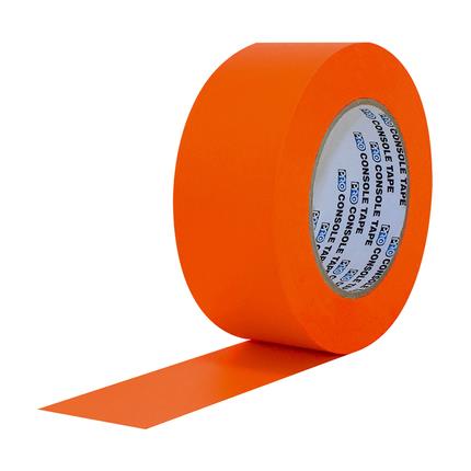 [LEM-PROCONS2425NOR] Pro Console Tape Neon Paper Tape - 24mm x 25m - Neon Orange