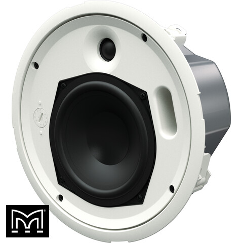 [MAR-ACS-55TS-W] Adorn 5,25" Passive Shallow Two-way Ceiling Speaker with Transformer