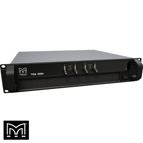 [MAR-VIA2004] Four-Channel 2000W Class D Amplifier