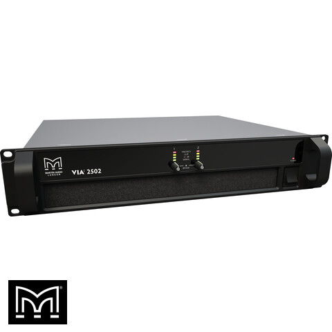 [MAR-VIA2502] Two-Channel 2500W Class D Amplifier