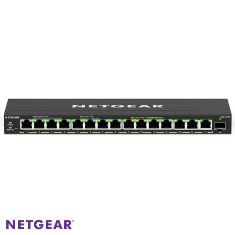 [NTG-GS316EPP-100PES] 16-ports Gigabit Ethernet PoE+ Plus Unmanaged Switch (231W)