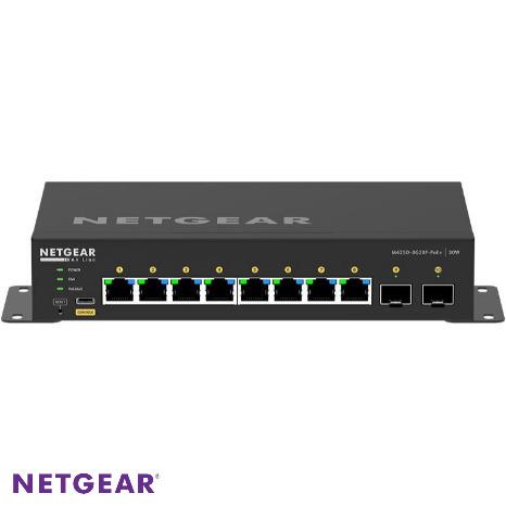 [NTG-GSM4210PX-100EUS] M4250-8G2XF-PoE+ 8x1G PoE+ 220W and 2xSFP+ Managed Switch