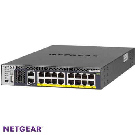 [NTG-XSM4316PB-100NES] M4300-16X 16x Multi-Gig, PoE+ (600W) Managed Switch