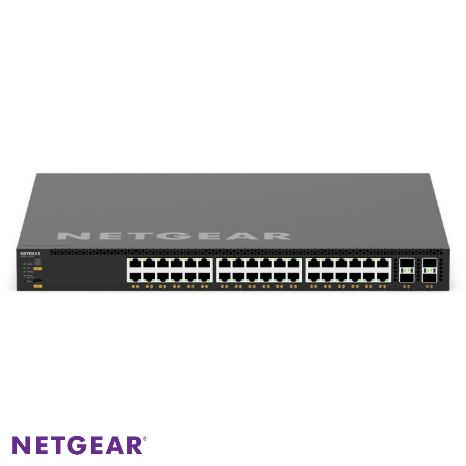 [NTG-XSM4340CV-100NES] M4350-36X4V 36x10G/Multi-Gig PoE++ (280W base, up to 1,760W) and 4xSFP28 25G Managed Switch