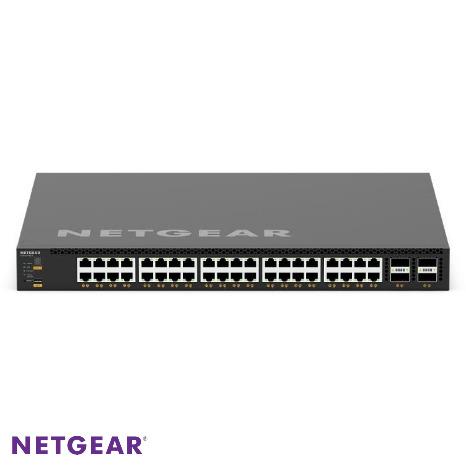 [NTG-XSM4344C-100NES] M4350-40X4C 40x10G/Multi-Gig PoE++ (196W base, up to 1,676W) and 4xQSFP28 100G Managed Switch