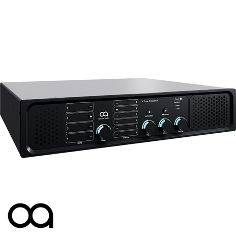 [OA-ZONE4] Zone 4 - 4 zone audio controller with DSP and WebApp