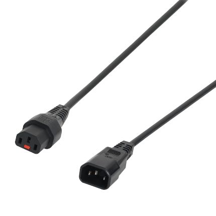 [PRL-CABL393] C14 IEC to C13 IEC Lock Cable PC1071 - 5m