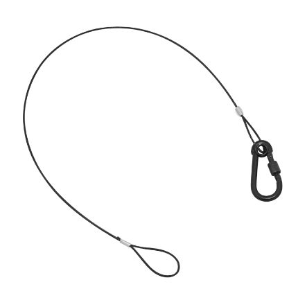 [PRL-GL0073] Safety Bond, 600mm 2mm Black 20kg