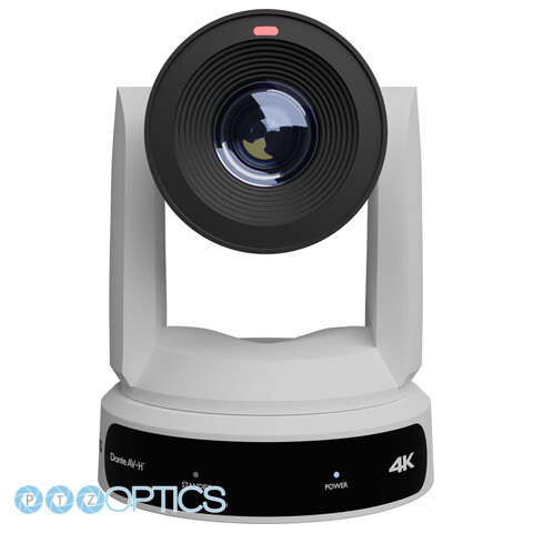 [PTZ-PT30X-LINK-4K-WH] PTZ Link 4K Camera with 30x Optical Zoom - Dante AV-H/SDI/HDMI/USB/IP - White