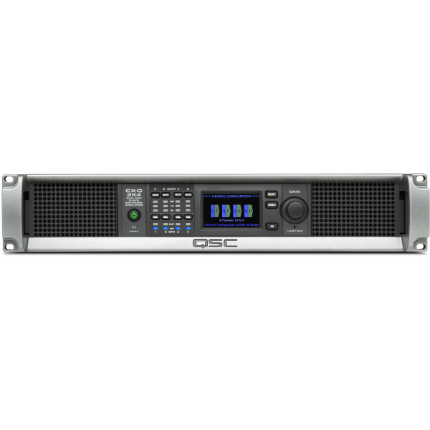 [QSC-CX-Q 2K4] 4 x 500W Q-SYS Network Audio Amplifier with 70/100V Direct Drive mode