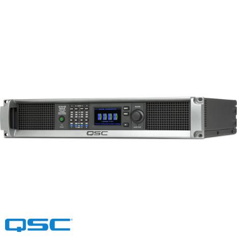 [QSC-CX-Q 4K4] 4 x 1000W Q-SYS Network Audio Amplifier with 70/100V Direct Drive mode