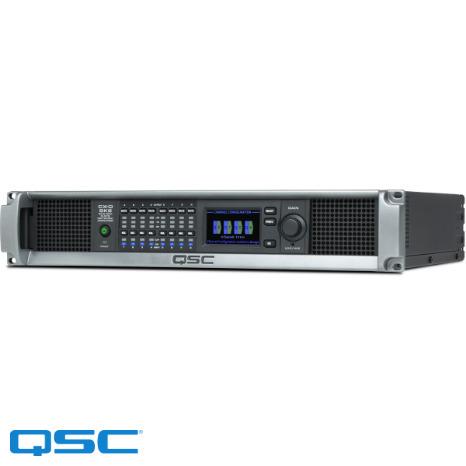 [QSC-CX-Q 8K8] 8 x 1000W Q-SYS Network Audio Amplifier with 70/100V direct drive mode