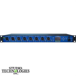 [STI-M5518A] Model 5518A Mic/Line Interface - ST 2110, 8 Analog Inputs & Outputs, 8 Mic Pre-amps